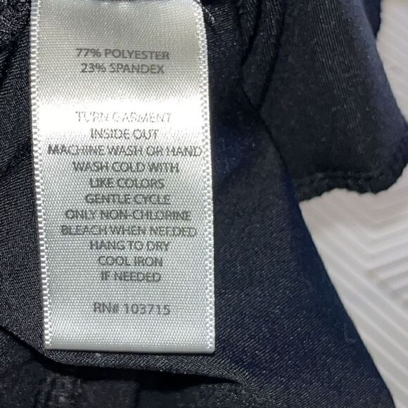 Joie Pants Wmns Small Black High Rise Pull On Drawstring Pockets Tapered Lounge - Picture 8 of 11